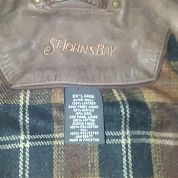 💥make an offer💥 St.Johns Bay Leather Jacket - Picture 7 of 8